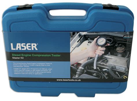 laser tools 4510 diesel engine compression master test kit|Laser 4510 Diesel Engine Compression Master Test .